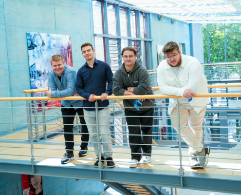 Vier neue Gesichter, ein starkes Team: unsere Azubis 2025 sind da!